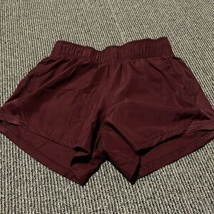 Lined athletic works short
